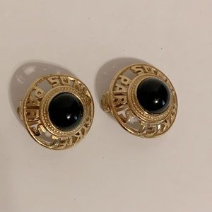 Vintage Sonia Rykiel Paris clip on earrings